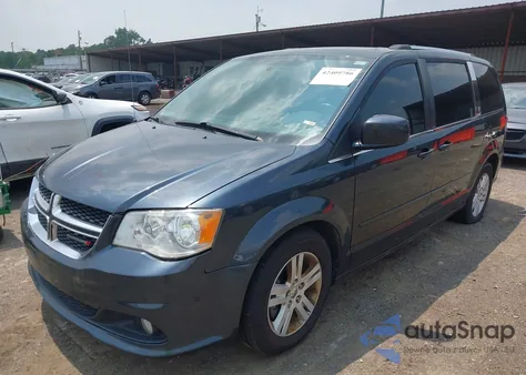 2013 Dodge Grand Caravan Crew из США, поврежденный, VIN 2C4RDGDG9DR733848